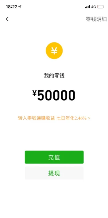 微信直接秒出5000额度怎么回事?
