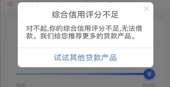 征信花了综合评分不足去哪里贷款？